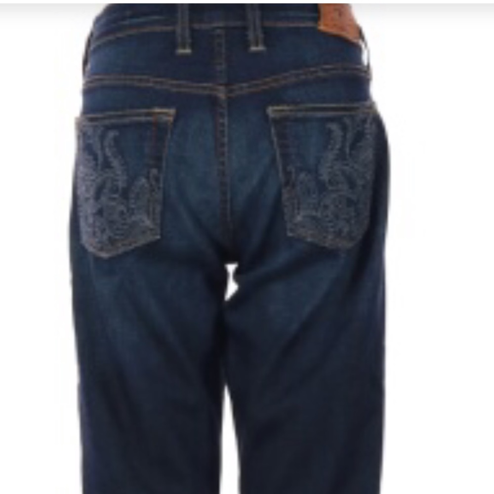 Lucky brand mid rise straight leg jeans - Picture 2 of 3